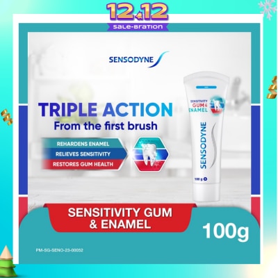 SENSODYNE Sensitive Teeth Oral Care Toothpaste Sensitivity Gum & Enamel (Dental Sensitivity Relief) 100g