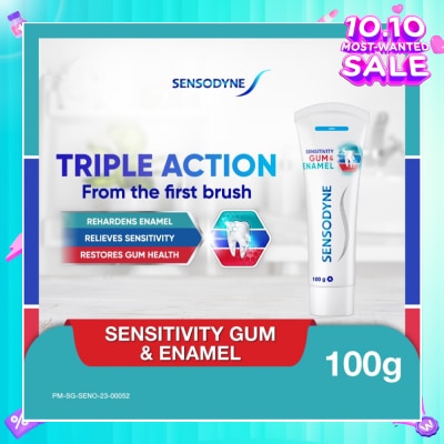SENSODYNE Sensitive Teeth Oral Care Toothpaste Sensitivity Gum & Enamel (Dental Sensitivity Relief) 100g