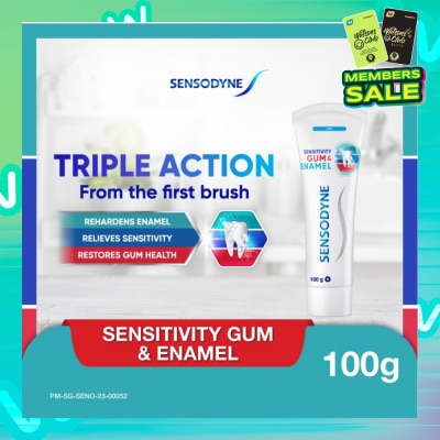 SENSODYNE Sensitive Teeth Oral Care Toothpaste Sensitivity Gum & Enamel (Dental Sensitivity Relief) 100g