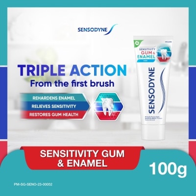 SENSODYNE - Sensitive Teeth Oral Care Toothpaste Sensitivity Gum & Enamel (Dental Sensitivity Relief) 100g