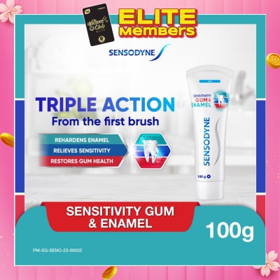 SENSODYNE Sensitive Teeth Oral Care Toothpaste Sensitivity Gum & Enamel (Dental Sensitivity Relief) 100g