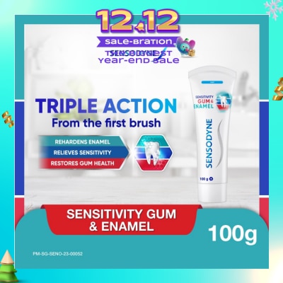 SENSODYNE Sensitive Teeth Oral Care Toothpaste Sensitivity Gum & Enamel (Dental Sensitivity Relief) 100g
