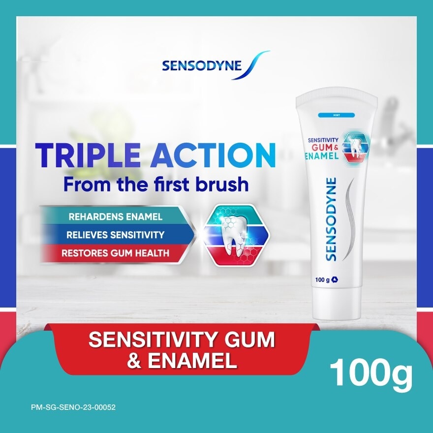 Sensitive Teeth Oral Care Toothpaste Sensitivity Gum & Enamel (Dental Sensitivity Relief) 100g