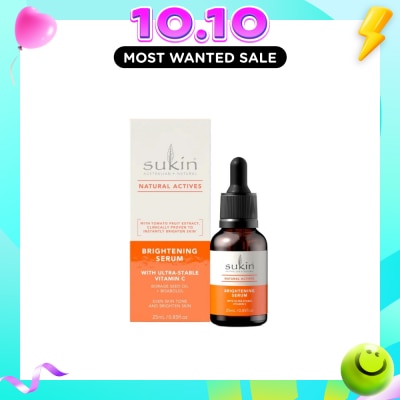 SUKIN Natural Actives Brightening Serum 25ml (Expiry: Jul`2027) image