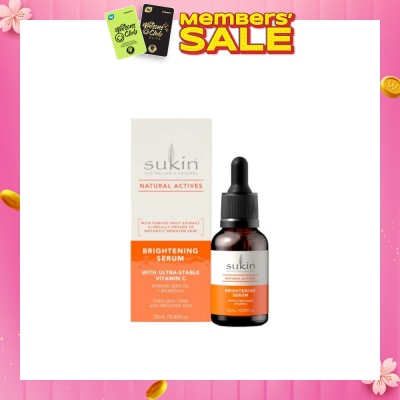 SUKIN Natural Actives Brightening Serum 25ml