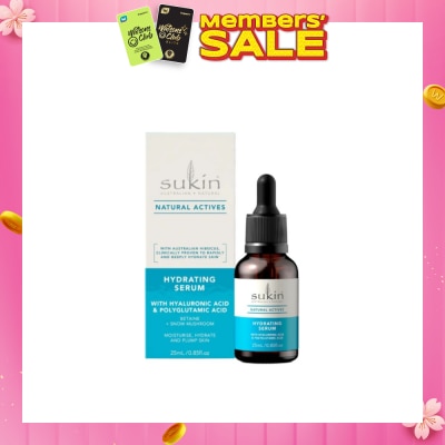 SUKIN Natural Actives Hydrating Serum 25ml