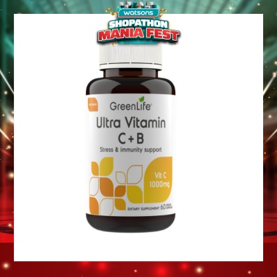 GREENLIFE - Ultra Vitamin C + B 60s