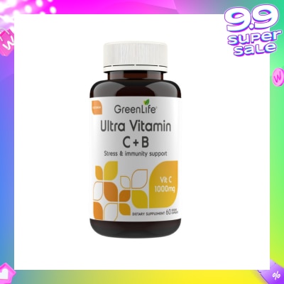 GREENLIFE Ultra Vitamin C + B 60s