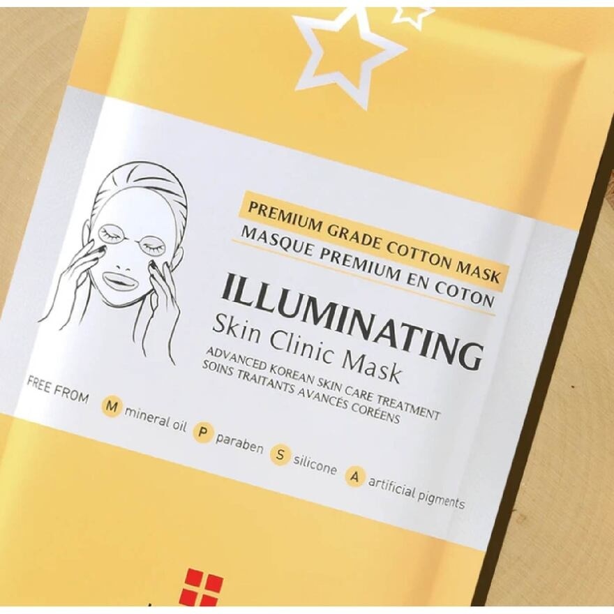 Illuminating Skin Clinic Premium Cotton Sheet Mask 5s