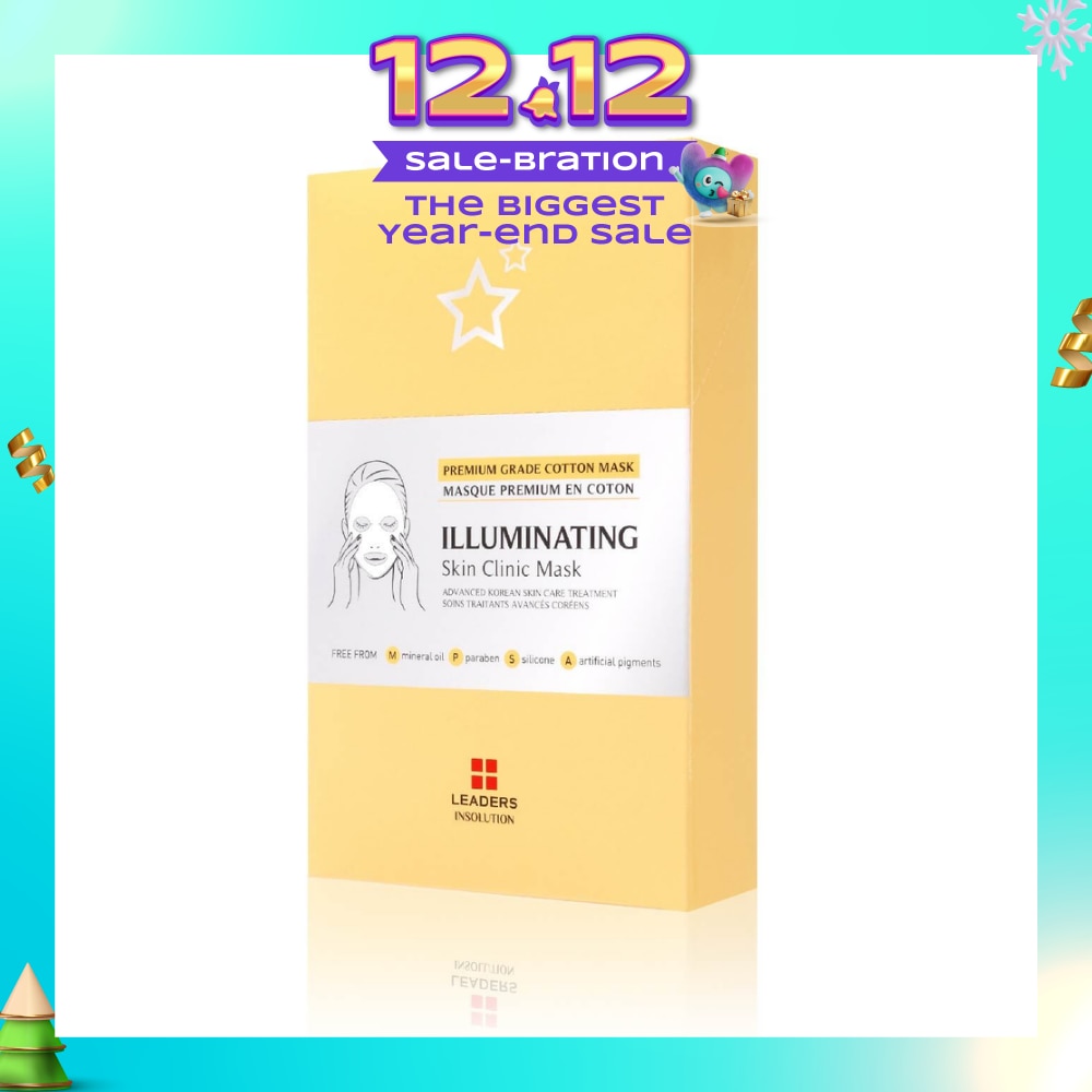 Illuminating Skin Clinic Premium Cotton Sheet Mask 5s (Expiry: Sep` 2025)