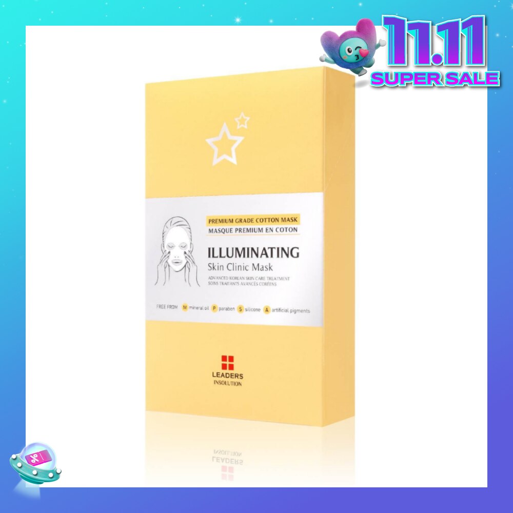 Illuminating Skin Clinic Premium Cotton Sheet Mask 5s (Expiry: Sep` 2025)