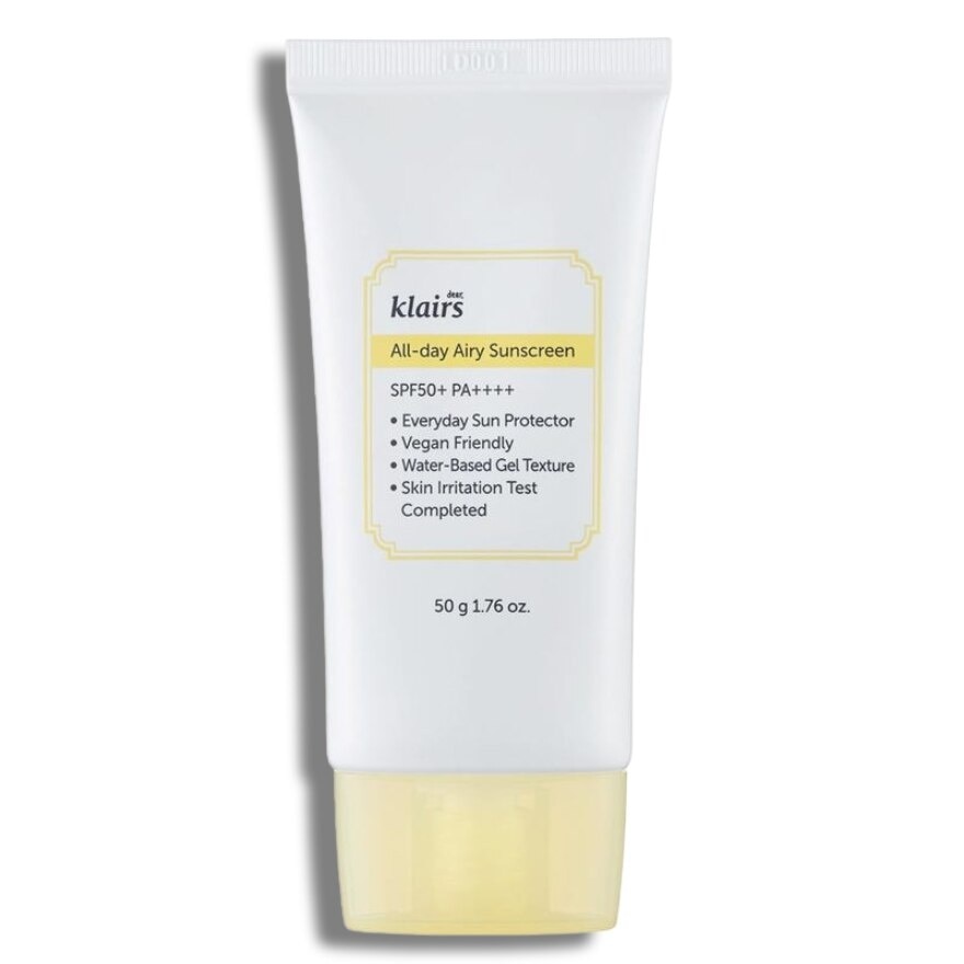 All Day Airy Sunscreen, Moisturizing Sunscreen With Spf 50+ Pa++++ 50ml