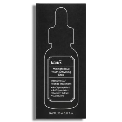 DEAR KLAIRS Midnight Blue Youth Activating Drop (Highly Concentrated, Improve Complexion And Stimulates The Skin) 20ml