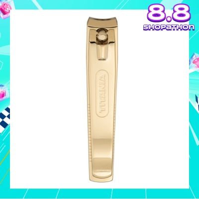TITANIA Nail Clipper (Gold) 1s
