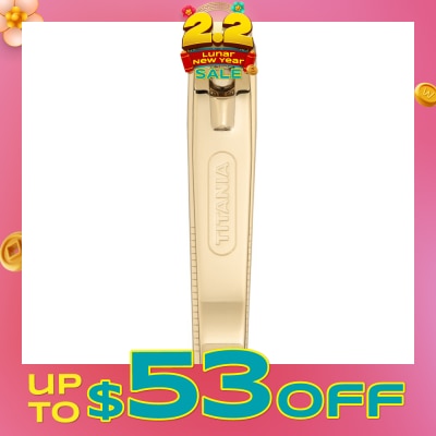 TITANIA Nail Clipper (Gold) 1s