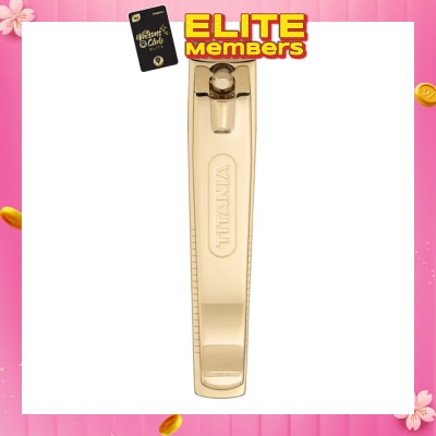 TITANIA Nail Clipper (Gold) 1s