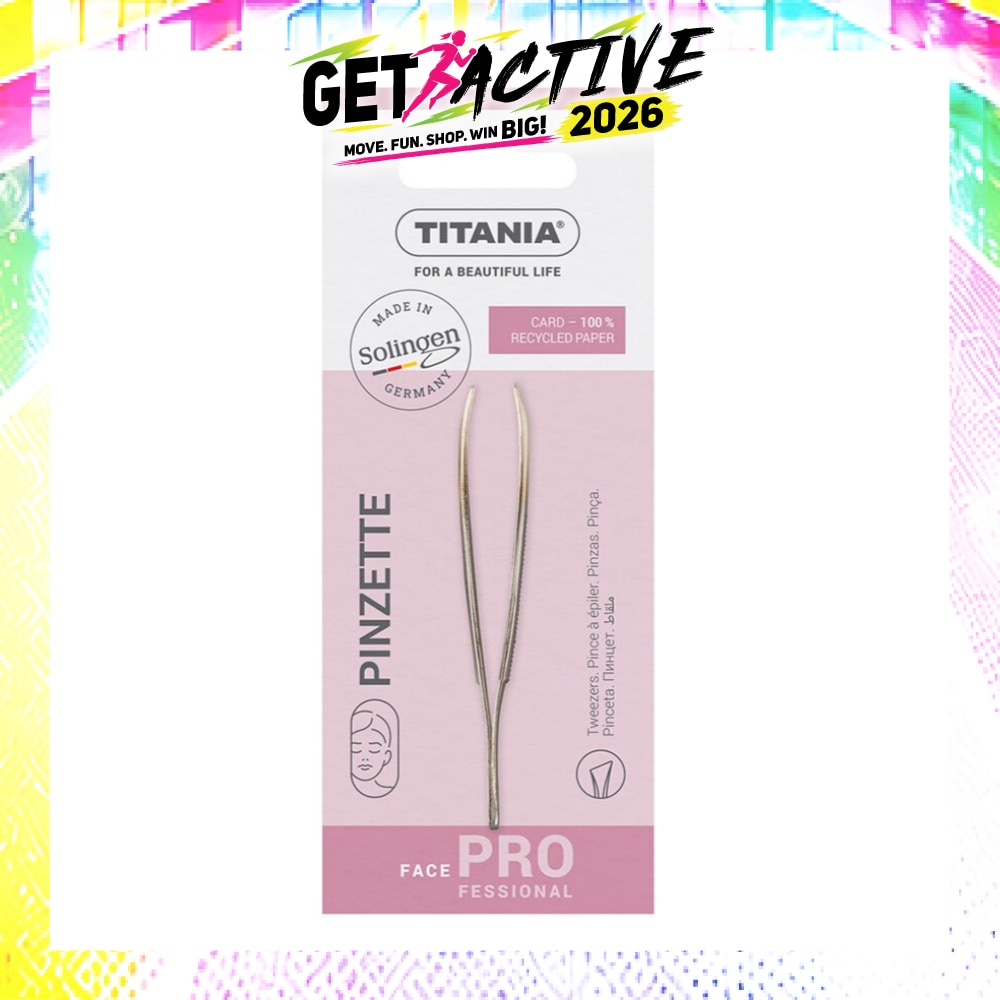 Sl Tweezers (With Hair Gripping Edges, Slanted And Gold Plated Tip) 1s image