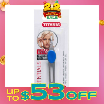 TITANIA Tweezers Stainless Steel 1s