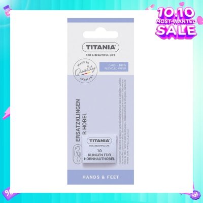 TITANIA Slicers (Callus Scraper Blades) 10s