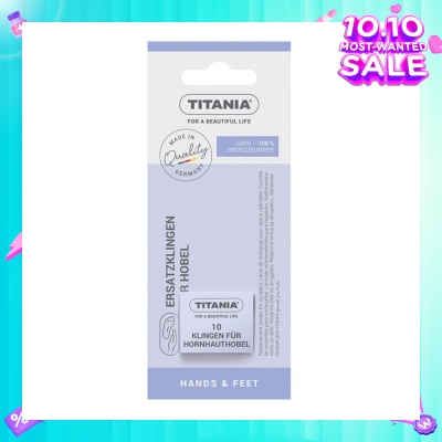 TITANIA Slicers (Callus Scraper Blades) 10s