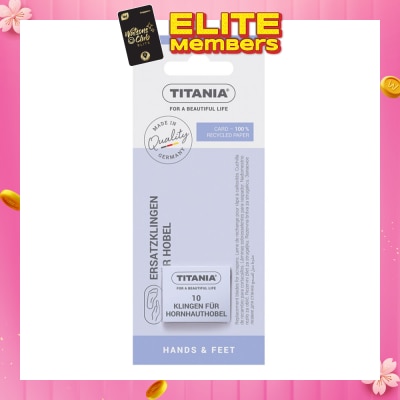 TITANIA Slicers (Callus Scraper Blades) 10s