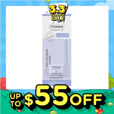 TITANIA Slicers (Callus Scraper Blades) 10s