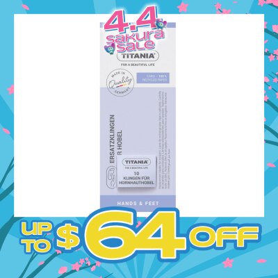 TITANIA - Slicers (Callus Scraper Blades) 10s