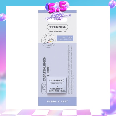 TITANIA - Slicers (Callus Scraper Blades) 10s