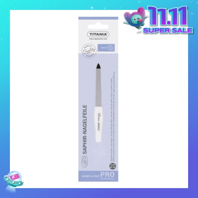 TITANIA Sl Sapphire Nail File 4'' 1s