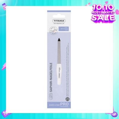 TITANIA Sl Sapphire Nail File 4'' 1s