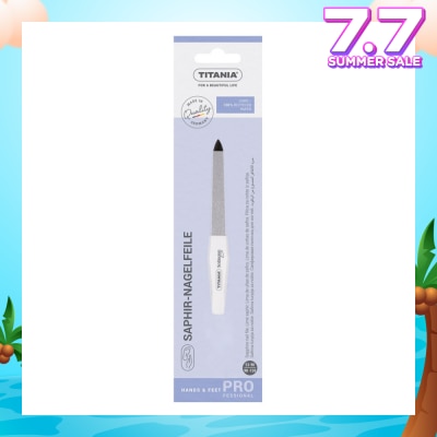 TITANIA Sl Sapphire Nail File 4'' 1s