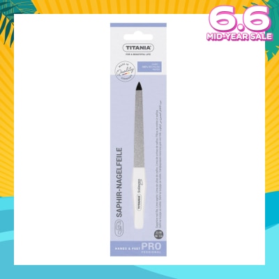 TITANIA Sl Spring Steel Sapphire Nail File 6'' 1s