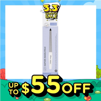 TITANIA Sl Spring Steel Sapphire Nail File 6'' 1s