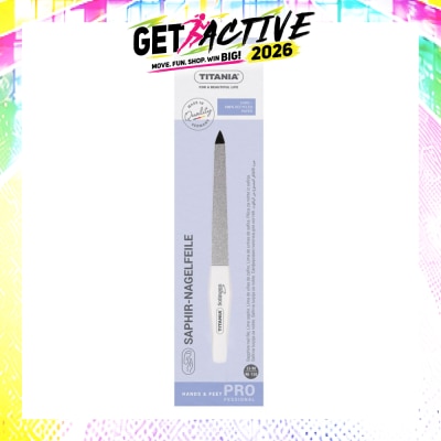 TITANIA - Sl Spring Steel Sapphire Nail File 6'' 1s image