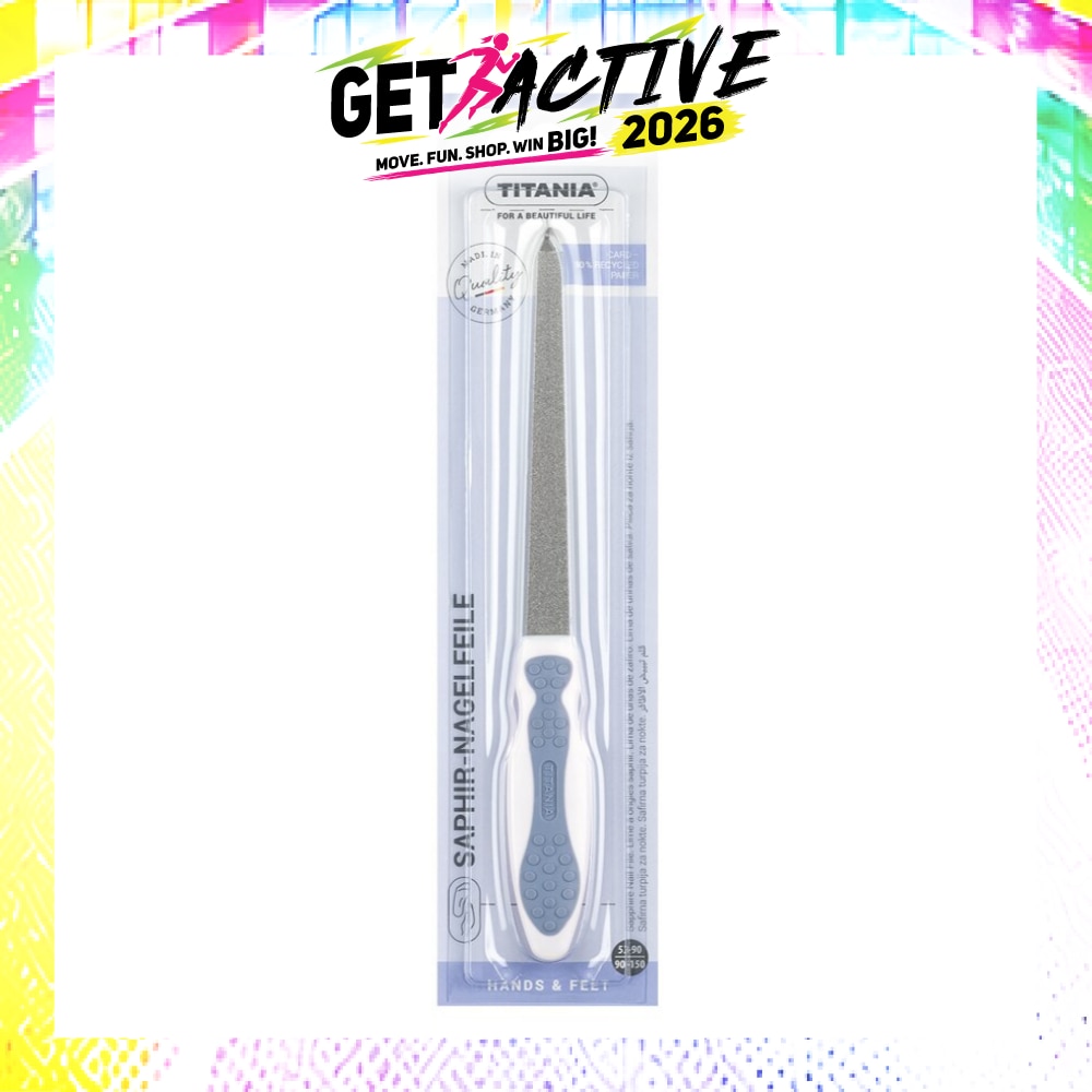 Sl Spring Steel Sapphire Nail File (20cm) 1s image