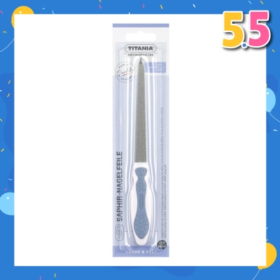 TITANIA Sl Spring Steel Sapphire Nail File (20cm) 1s
