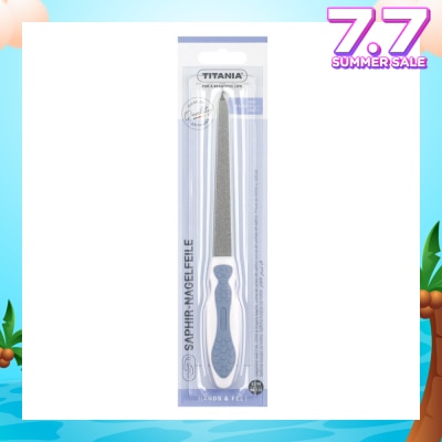 TITANIA Sl Spring Steel Sapphire Nail File (20cm) 1s