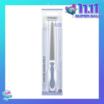 TITANIA Sl Spring Steel Sapphire Nail File (20cm) 1s