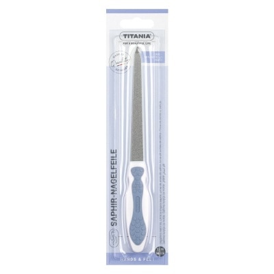 TITANIA Sl Spring Steel Sapphire Nail File (20cm) 1s