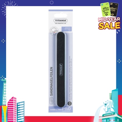 TITANIA P.Emery Nail File (18cm) 1s