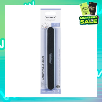 TITANIA P.Emery Nail File (18cm) 1s