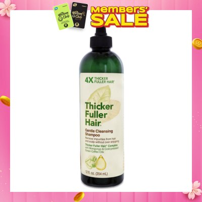 THICKER FULLER Hair Gentle Cleansing Shampoo (For Thinning Hair Prone To Breakage) 354ml