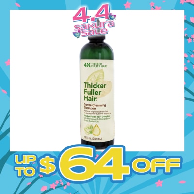 THICKER FULLER - Hair Gentle Cleansing Shampoo (For Thinning Hair Prone To Breakage) 354ml