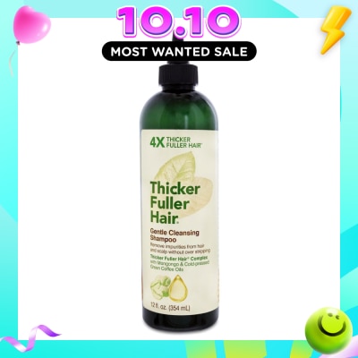 THICKER FULLER Hair Gentle Cleansing Shampoo (For Thinning Hair Prone To Breakage) 354ml image