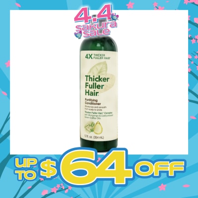 THICKER FULLER - Hair Fortifying Conditioner (For Thinning Hair Prone To Breakage) 354ml