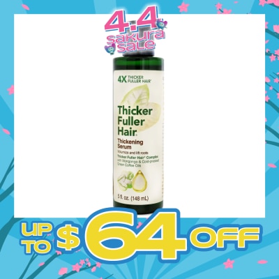 THICKER FULLER - Hair Thickening Serum (For Thinning Hair Prone To Breakage) 148ml