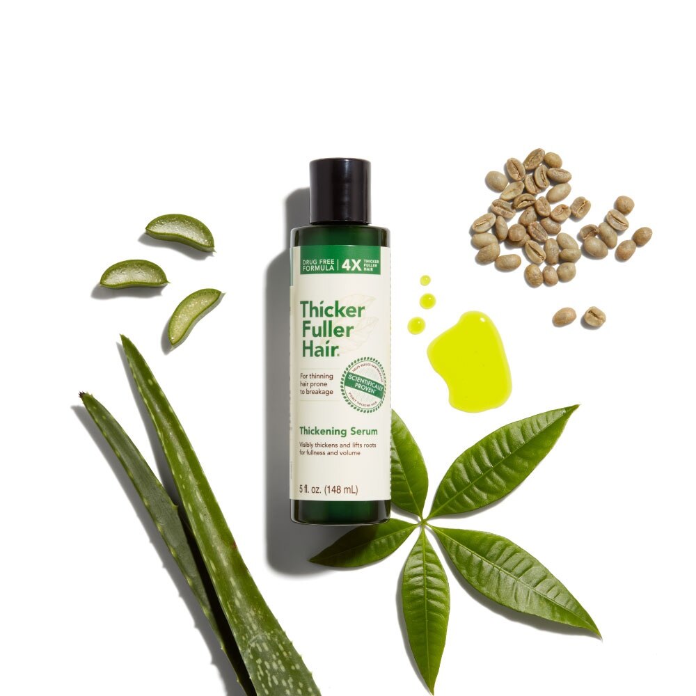 THICKER FULLER Hair Thickening Serum (For Thinning Hair Prone To