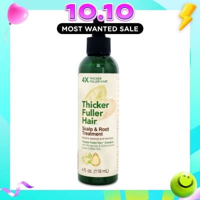 THICKER FULLER Hair Scalp & Root Treatment (For Thinning Hair Prone To Breakage) 118ml image