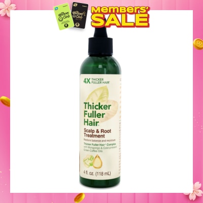 THICKER FULLER Hair Scalp & Root Treatment (For Thinning Hair Prone To Breakage) 118ml