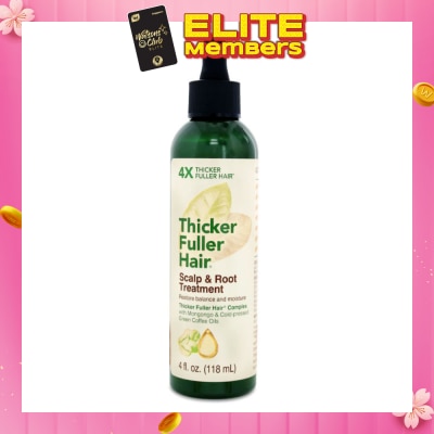THICKER FULLER Hair Scalp & Root Treatment (For Thinning Hair Prone To Breakage) 118ml